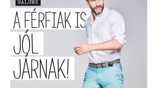 A GLAMOUR-napok alatt a férfiak is jól járnak!