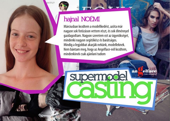 Kipróbálnád magad modellként? Itt a lehetőség!