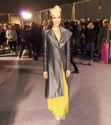 Yohji Yamamoto backstage