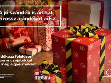 A szerencsejáték nem gyerekjáték - Ajándékozz felelősen! (x)