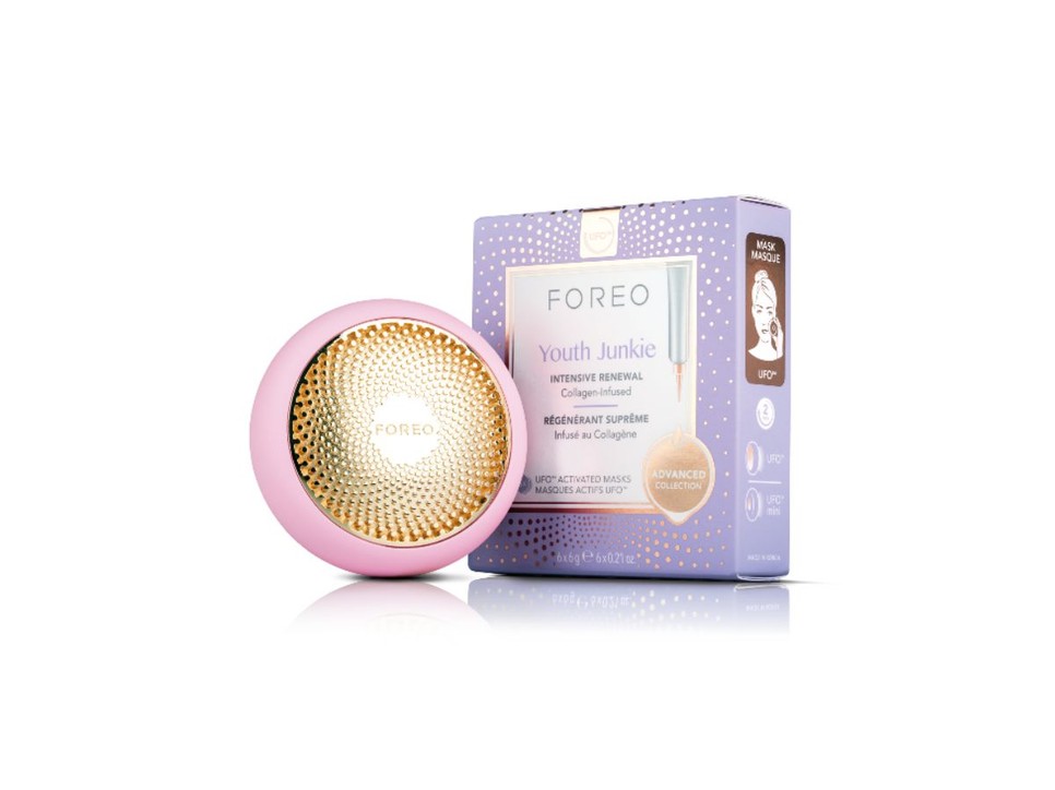 FOREO UFO 2 komplex arckezelő készülék, Advanced Collection maszk