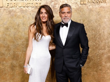 George Clooney felesége beragyogta a vörös szőnyeget, még sosem volt ennyire gyönyörű Amal Clooney