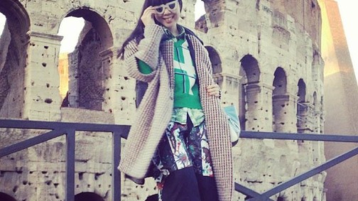 A kontyos kis blogger