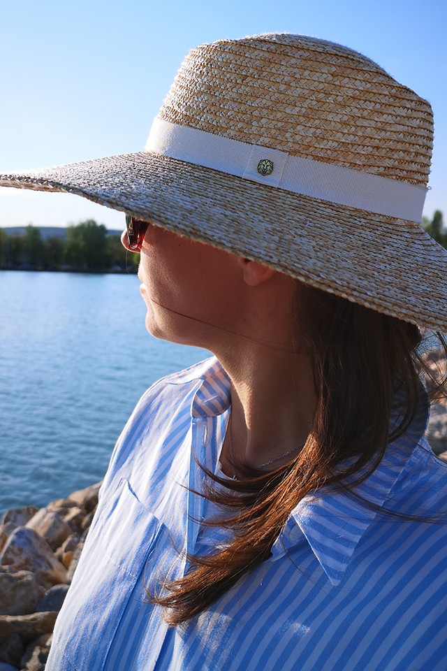 Eöttevényi Zsófi a lehető legjobb helyen fejezi be a hetet: a Balatonon