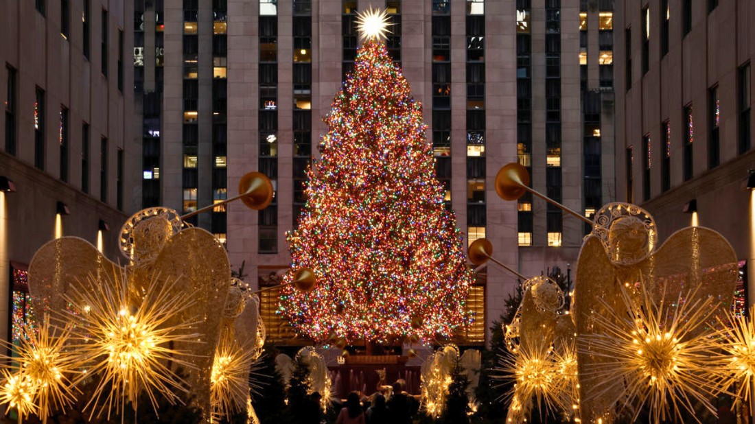 Az Amerikai Egyesült Államokban a karácsony egyet jelent a Rockefeller Center parkjában felállított fával