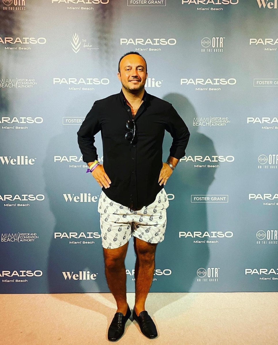 Erdem Aktug a Paraiso Miami Swim Weeken