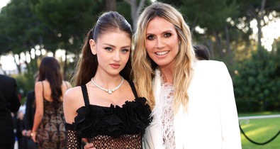 Heidi Klum és lánya ikertoronyként szántotta fel a Velencei Filmfesztivál vörös szőnyegét