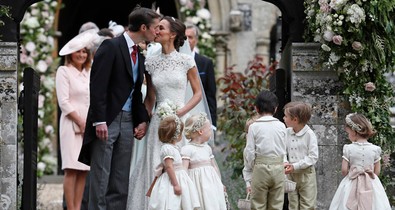 Nem hiszed el, mennyire édes György herceg és Sarolta hercegnő Pippa esküvőjén