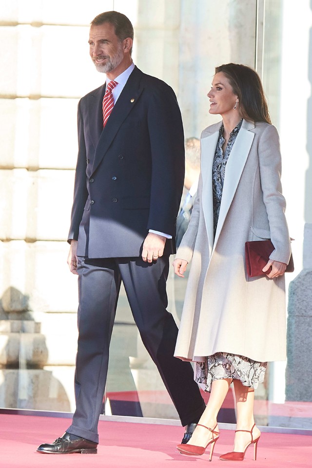 Egy hercegné sem volt olyan merész, hogy bevállalja ezt a mintát, de Letícia királyné megtette