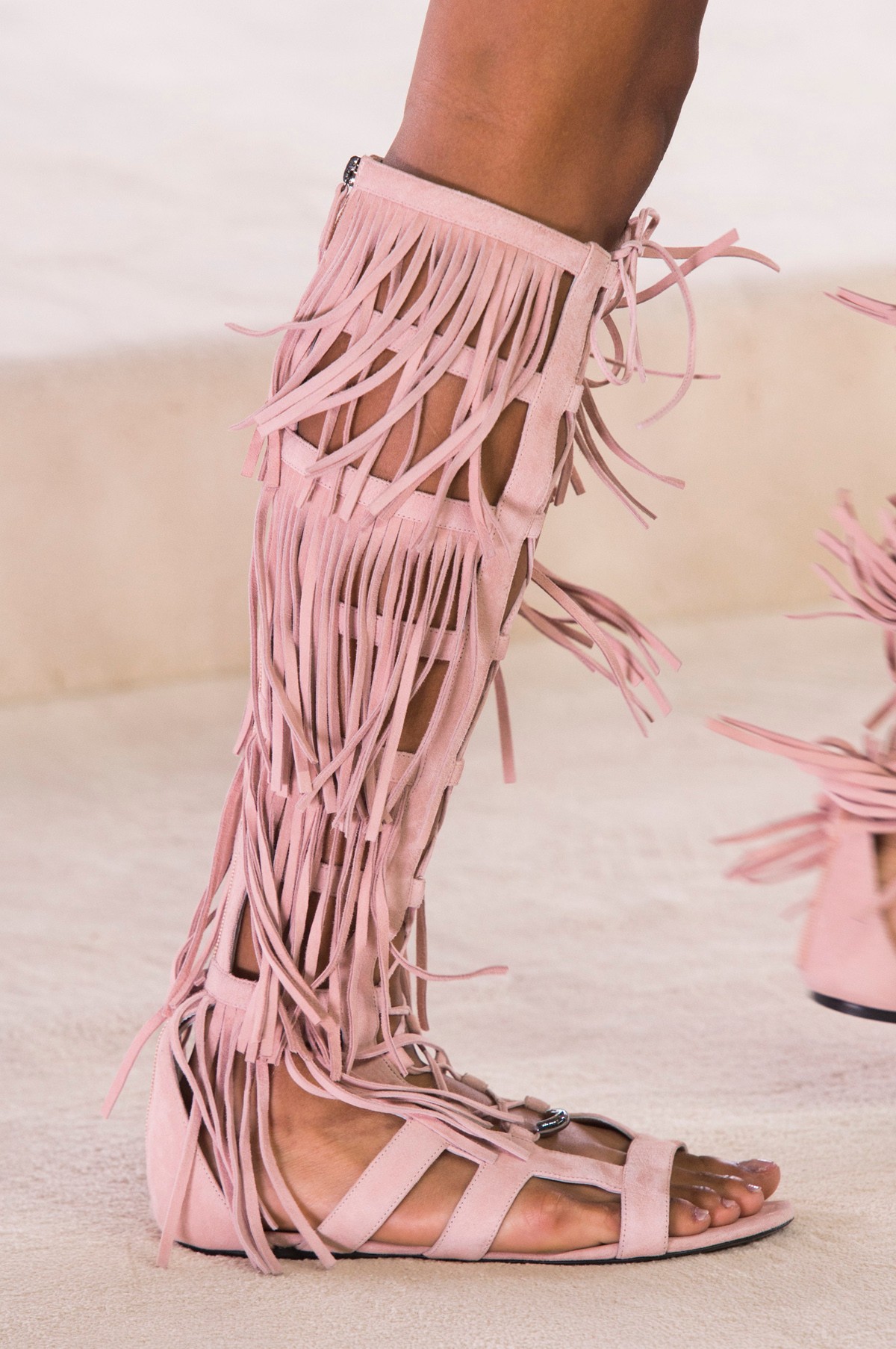 Rojtos gladiátorszandál LONGCHAMP longchamp.com