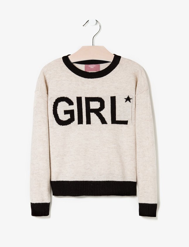 Kötőtt pulóver MANGO 5595 Ft