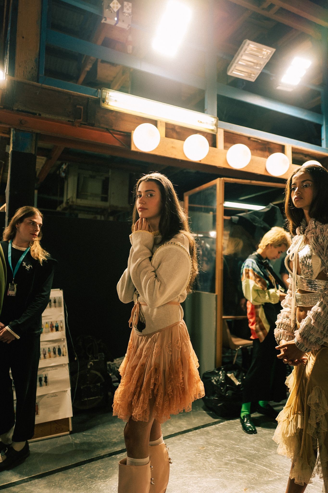 Kis-Juhász Fábián backstage