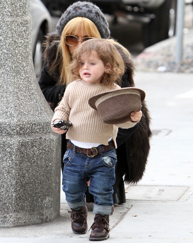 Rachel Zoe és kisfia, Skyler