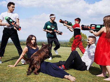 A Beckham család került az októberi Vogue címlapjára