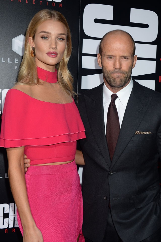 Rosie Huntington-Whiteley, Jason Statham babát vár