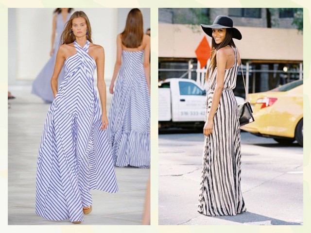 Így viseld a maxiruhát!