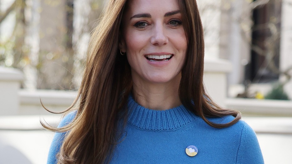 Katalin hercegné kék felsőben fejezte ki Ukrajnával való szolidaritását