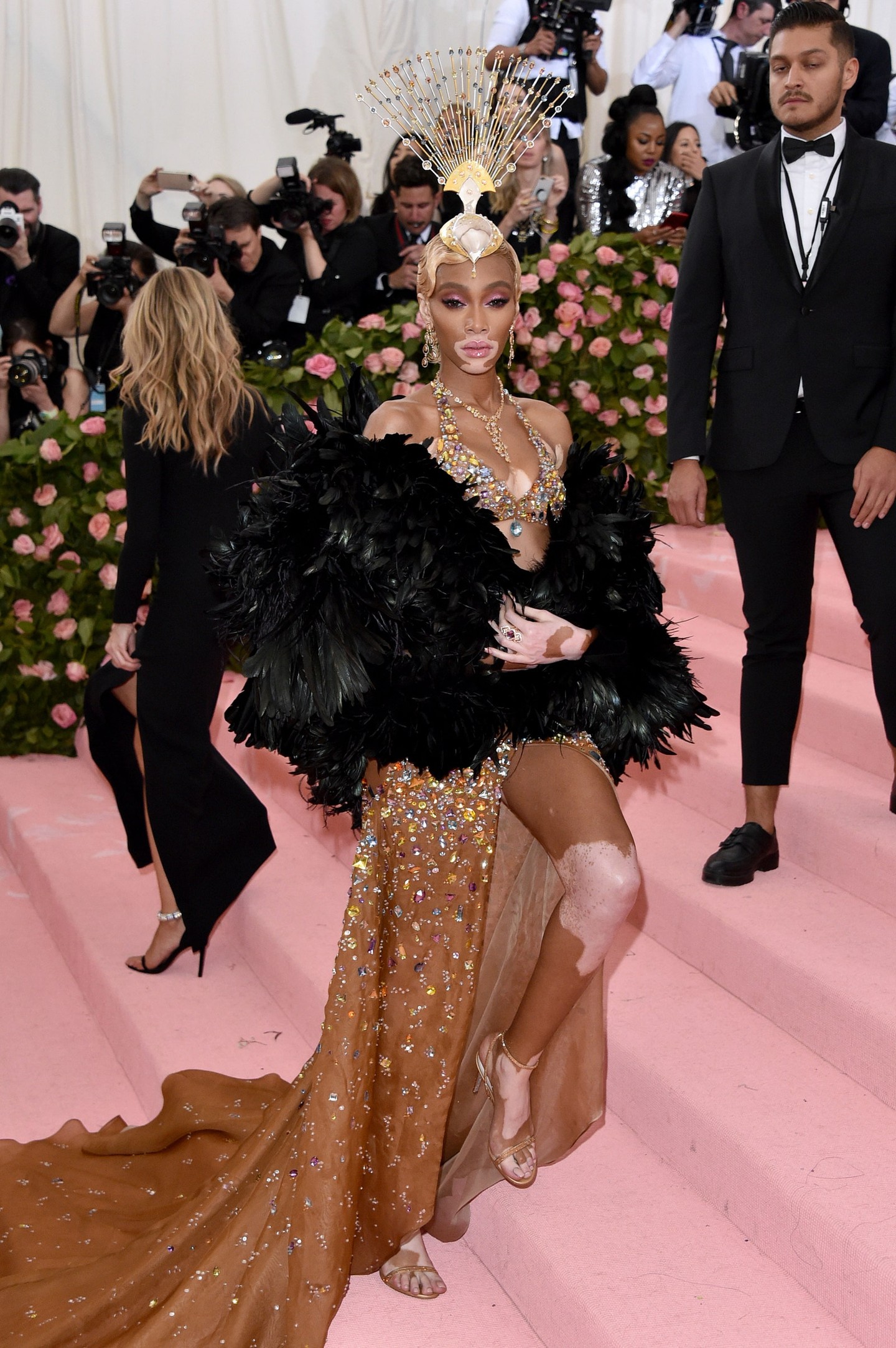 Winnie Harlowe Tommy Hilfiger kreativitására hagyatkozott.