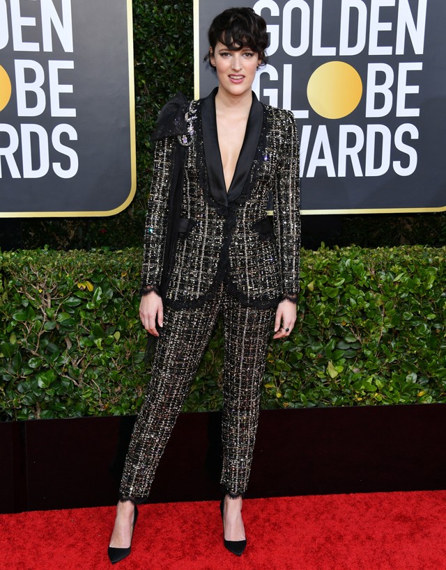 Phoebe Waller-Bridge a Golden Globe gálán