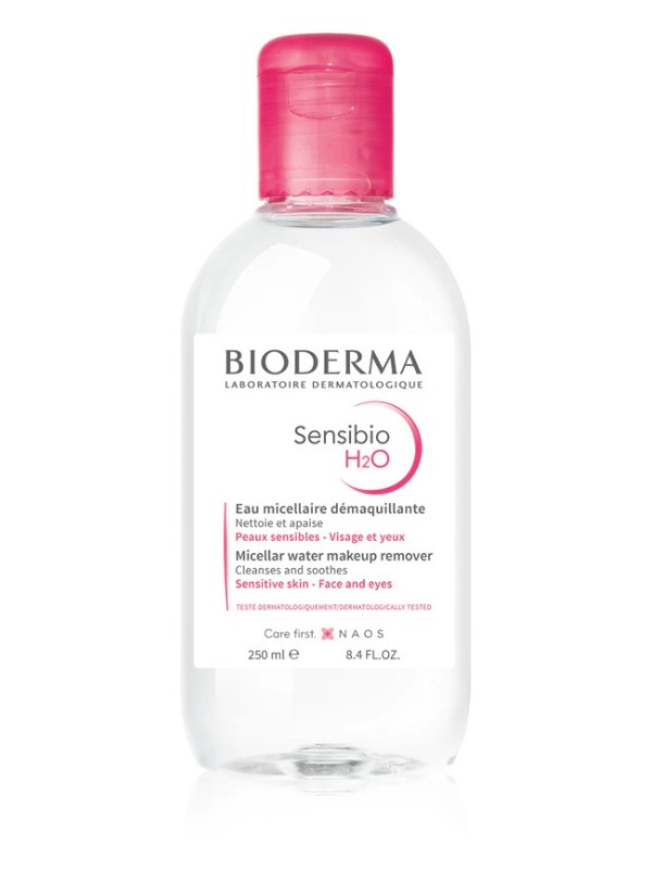 Sensibio H2O micellás víz BIODERMA 6099 Ft/250 ml (24,40 Ft/1 ml), GLAMOUR-kuponnal, 25% kedvezménnyel 4575 Ft az Unipatika üzleteiben és az unipatika.hu weboldalán 