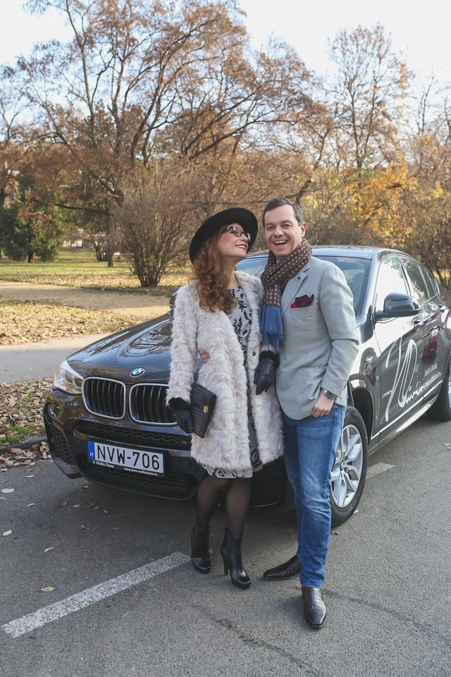 Pataki Szilvi valódi szőrme nélkül is dögös