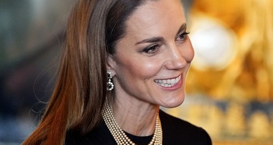 Katalin hercegné élete legnagyobb tiarájában ragyogott, földöntúlian gyönyörűen fest