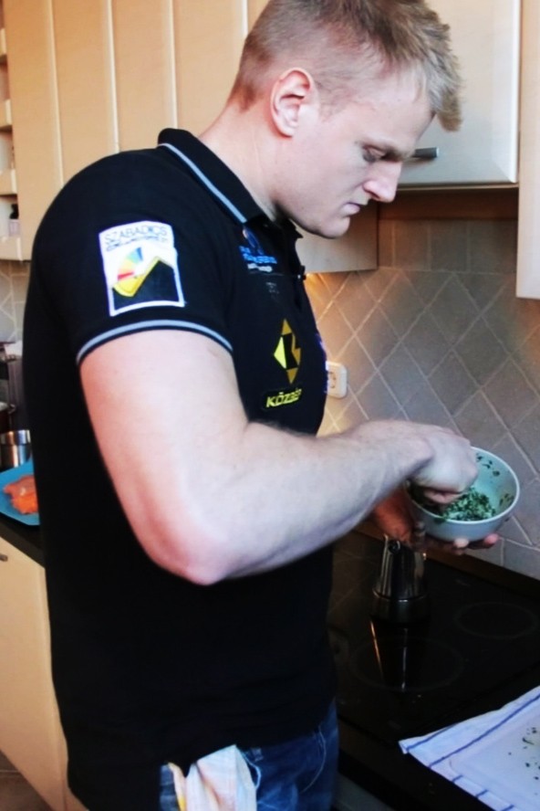 Így főz egy profi vízilabdás!