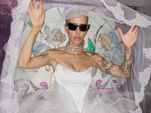 Cinthya Dictator a legvadabb menyasszonyi ruhában ment férjhez, amit valaha láttunk - Lélegzetelállító fotók a titkos esküvőről