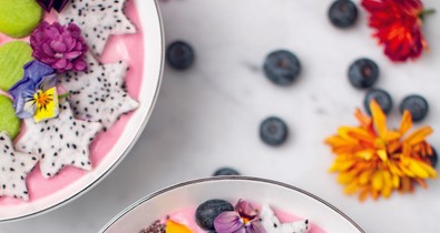 Zsebeld be a lájkokat ezzel a egzotikus smoothie tállal