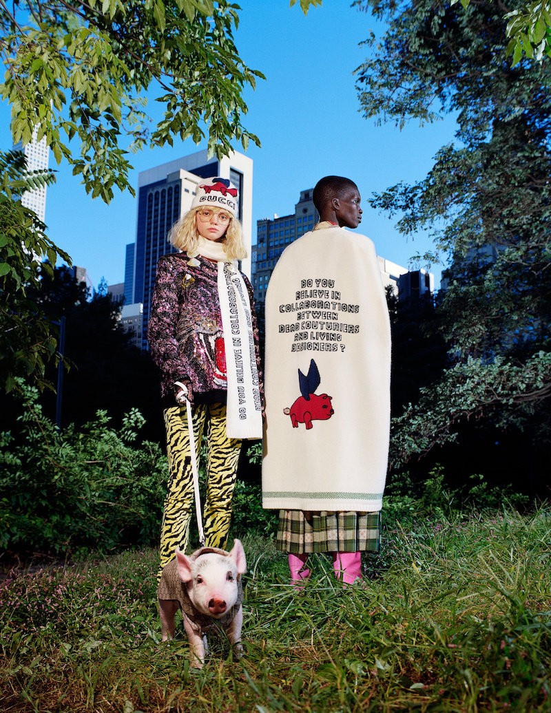 Ha te is úgy imádod a törpemalacokat, mint én, akkor visítani fogsz a Gucci új kampányától