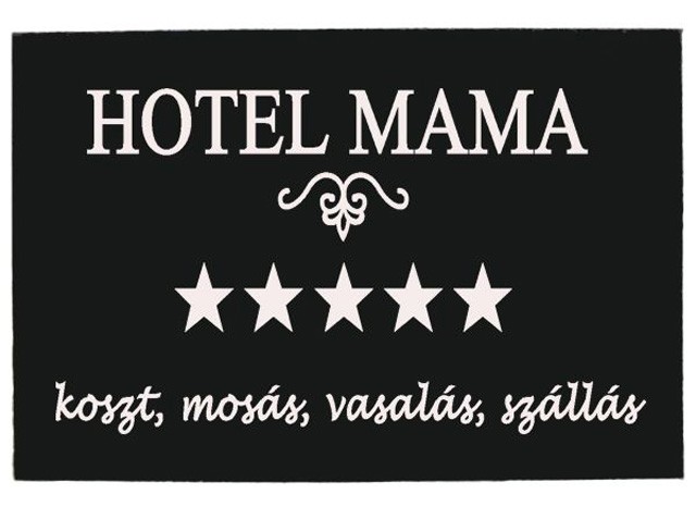 Tréfás Lábtörlő / Hotel Mama - akcioswebaruhaz.hu - 2 690 Ft