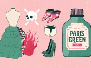 Férfigyilkos gallér, rákot okozó zöld szín - Divattrendek, amik ezrek életét követelték