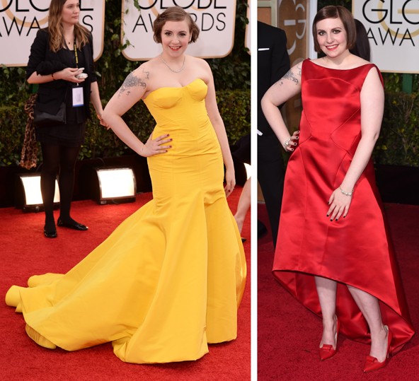 És mit tegyen az, akinek nem juttatott a mostoha sors királynői teremetet? Forduljon Zachez, mint Lena Dunham tette. Merész színválasztás, az alakot jótékonyan formáló (sellőfazon!) vagy épp eltakaró szabásvonal, és egy igazi díva áll előttünk.