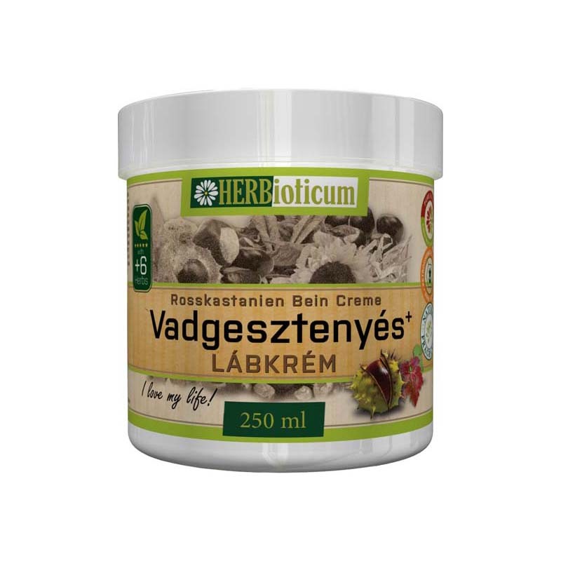A legjobb lábápoló: HERBioticum Vadgesztenyés lábápoló krém // Vadgesztenyés lábápoló krém, melyet hatóanyagainak köszönhetően kiválóan alkalmazhatsz a visszeres lábszár kezelésére. Vegán. Nem tartalmaz szintetikus tartósítószert, illatanyagot, színezéket, állati eredetű- és ásványi olaj alapú összetevőket. 
