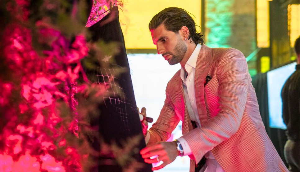 Szoboszlai Dominik mindig örömmel jótékonykodik