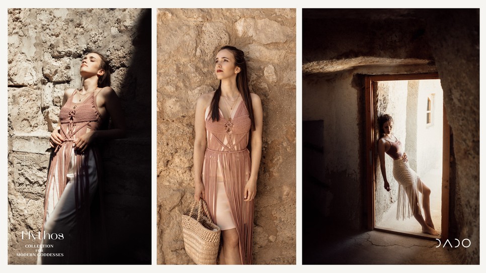 “12 inspiráló görög istennő erejét csomóztam és öltöttem bele a ruhákba” - itt az első DADO makramé ruhakollekció!