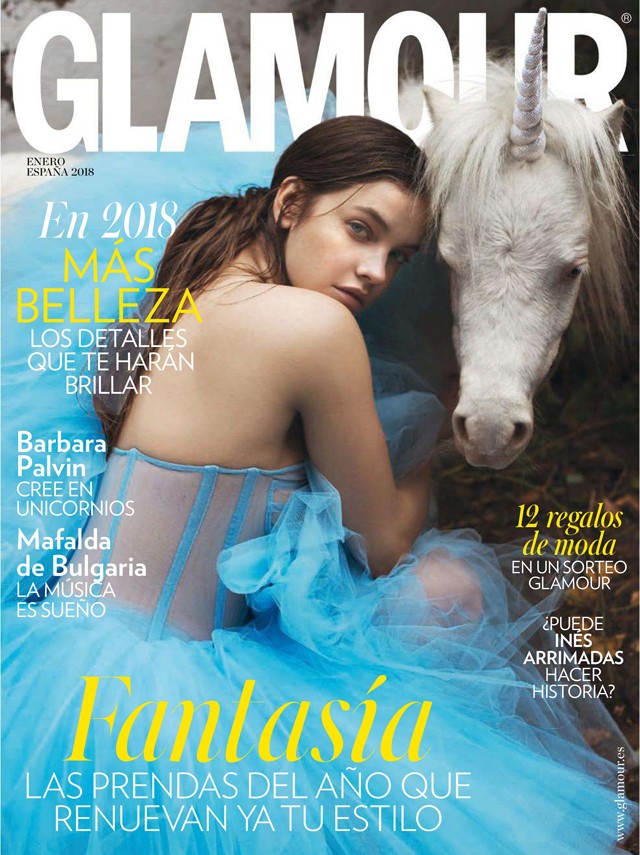 Palvin Barbara a spanyol GLAMOUR címlapján