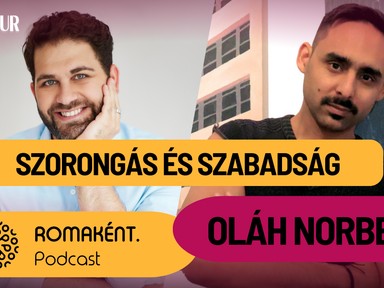 Oláh Norbert roma származású festőművésszel debütál a legújabb Romaként. podcastsorozat első része
