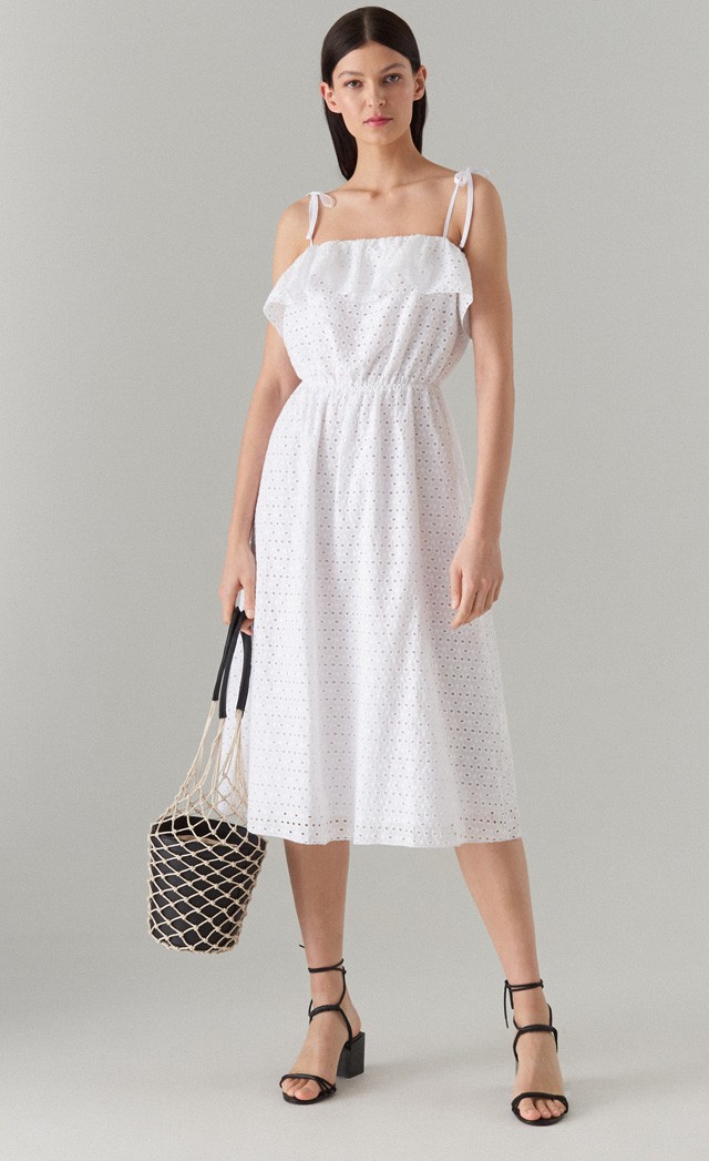 Pamut hímzett ruha MOHITO 7995 Ft