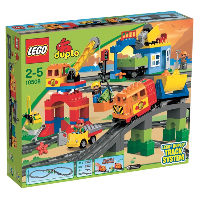 LEGO DUPLO Deluxe vasútkészlet a legkisebbeknek www.lego.hu
