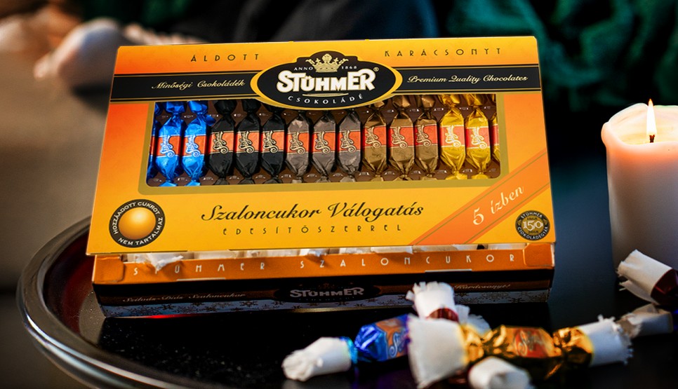 Lepd meg szeretteid a Stühmer cukormentes prémium minőségű szaloncukor válogatásával!