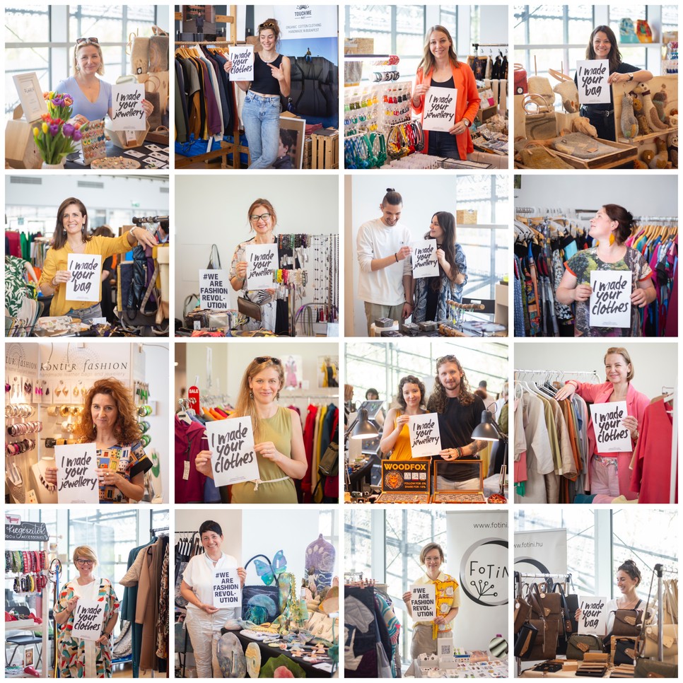 A fenntartható, hazai márkák támogatása a közös ügyünk!
WAMP x Fashion Revolution Hungary
