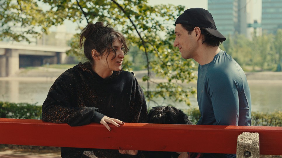 Trill Beatrix Ember Márkkal a Futni mentem című filmben