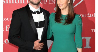 Justin Timberlake véletlenül a felesége blúzát vette fel