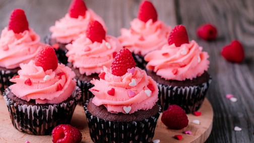 Ez a málnás-csokis cupcake bombabiztos választás