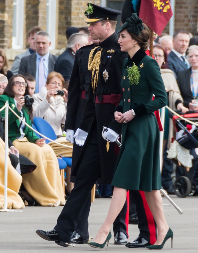 Vilmos a katonai esményre tért vissza Kate Middleton oldalára