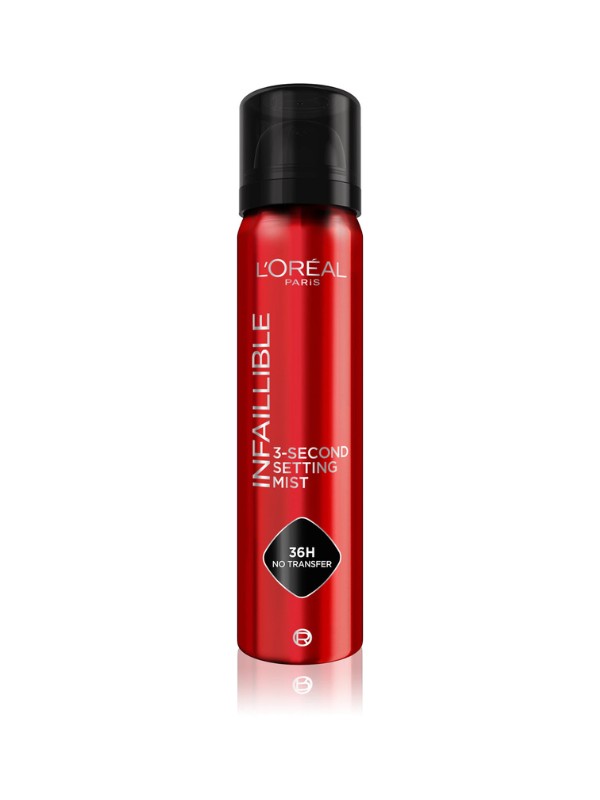 Infaillible 36H L'OREAL PARIS 4699 Ft/75 ml (62,7 Ft/1 ml) - Hosszú időre fixálja a sminket, miközben segít meggátolni annak elkenődését és fakulását. Vízálló termék
