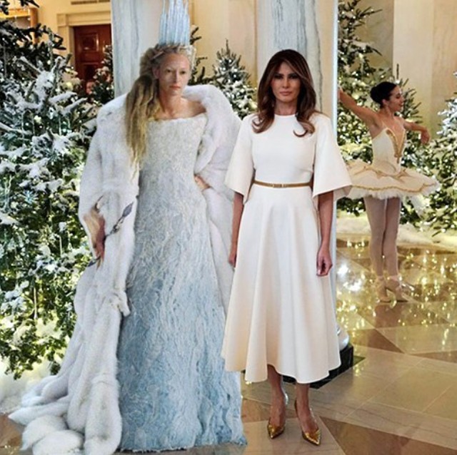 Melania Trump meghitt karácsonyi helyett horror helyszínt kreált a Fehér Házból!