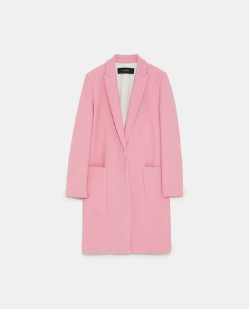 Textúrált szövetkabát ZARA 19995 Ft