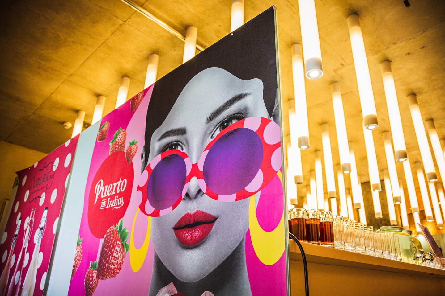 A Puerto de Indias Spanyolország vezető gin márkája és a pink gin kategória megteremtője is emelte az este fényét